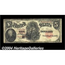 Fr. 91 $5 1907 Legal Tender Star Note Very