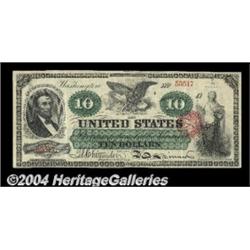 Fr. 95b $10 1863 Legal Tender Extremely