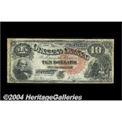 Fr. 107 $10 1880 Legal Tender About Very Fine.