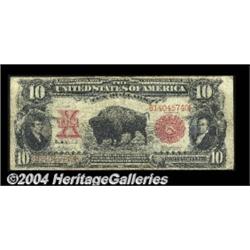 Fr. 116 $10 1901 Legal Tender Very Good-Fine.