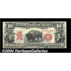 Fr. 120 $10 1901 Legal Tender Fine-Very Fine.