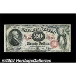 Fr. 129 $20 1878 Legal Tender Very Choice New.