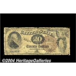 Fr. 132 $20 1880 Legal Tender Very Good. A