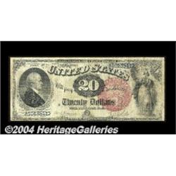 Fr. 134 $20 1880 Legal Tender Very Good-Fine.