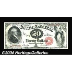 Fr. 147 $20 1880 Legal Tender Extremely Fine.