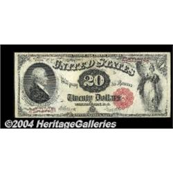 Fr. 147 $20 1880 Legal Tender Choice Fine. A