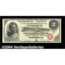 Fr. 241 $2 1886 Silver Certificate About New.