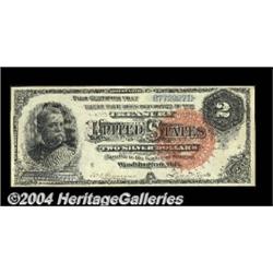 Fr. 242 $2 1886 Silver Certificate Choice New.