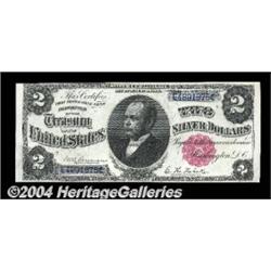 Fr. 245 $2 1891 Silver Certificate Choice New.