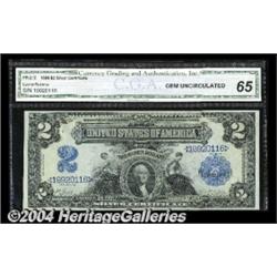 Fr. 249 $2 1899 Silver Certificate CGA Gem New