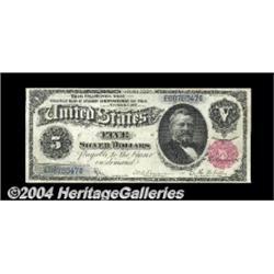 Fr. 266 $5 1891 Silver Certificate Extremely