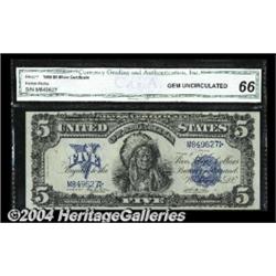 Fr. 277 $5 1899 Silver Certificate CGA Gem New