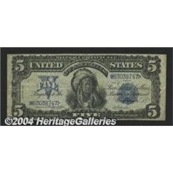 Fr. 278 $5 1899 Silver Certificate Fine. An