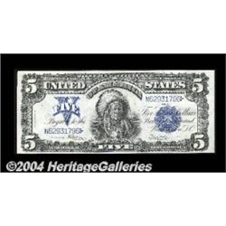 Fr. 281 $5 1899 Silver Certificate Superb Gem