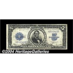 Fr. 282 $5 1923 Silver Certificate Very Fine.