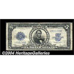 Fr. 282 $5 1923 Silver Certificate Fine. A
