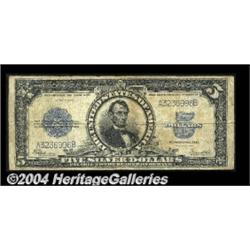 Fr. 282 $5 1923 Silver Certificate Very