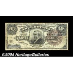 Fr. 296 $10 1886 Silver Certificate Very Fine.