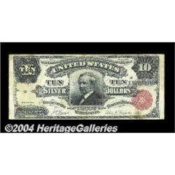 Fr. 301 $10 1891 Silver Certificate Very Fine.