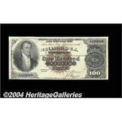 Fr. 341 $100 1880 Silver Certificate About
