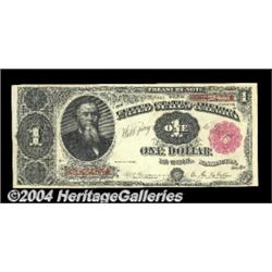 Fr. 350 $1 1891 Treasury Note Choice New. A