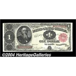 Fr. 351 $1 1891 Treasury Note Gem New. Bright,