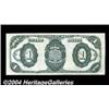 Image 2 : Fr. 352 $1 1891 Treasury Note Superb Gem New.