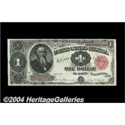 Fr. 352 $1 1891 Treasury Note Gem New. A