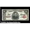 Image 1 : Fr. 363 $5 1891 Treasury Note Gem New. Broadly