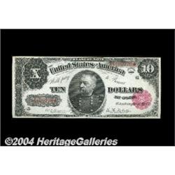 Fr. 368 $10 1890 Treasury Note Very Choice