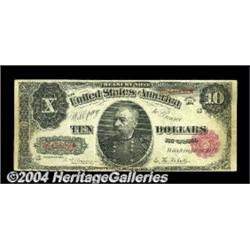 Fr. 369 $10 1891 Treasury Note Very