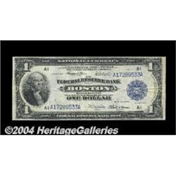 Fr. 709 $1 1918 Federal Reserve Bank Note Very