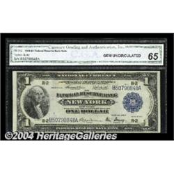 Fr. 712 $1 1918 Federal Reserve Bank Note CGA