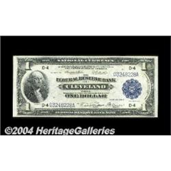 Fr. 718 $1 1918 Federal Reserve Bank Note Very