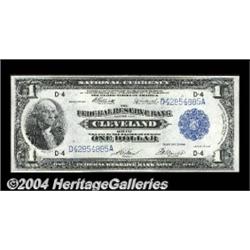 Fr. 720 $1 1918 Federal Reserve Bank Note Gem