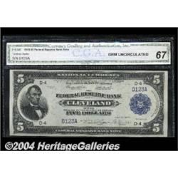 Fr. 785 $5 1918 Federal Reserve Bank Note CGA