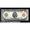 Image 1 : Fr. 833b $5 1914 Red Seal Federal Reserve Note