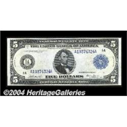 Fr. 845 $5 1914 Federal Reserve Note Choice