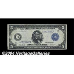 Fr. 846 $5 1914 Federal Reserve Note Extremely
