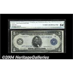 Fr. 847b $5 1914 Federal Reserve Note Choice