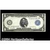 Image 1 : Fr. 851a $5 1914 Federal Reserve Note Very