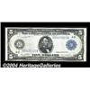 Image 1 : Fr. 859a $5 1914 Federal Reserve Note Gem New.