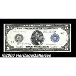 Fr. 859c $5 1914 Federal Reserve Note Very