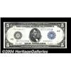 Image 1 : Fr. 859c $5 1914 Federal Reserve Note Very