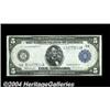 Image 1 : Fr. 862 $5 1914 Federal Reserve Note Gem New.