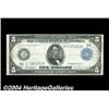Image 1 : Fr. 862 $5 1914 Federal Reserve Note Fine. The