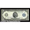 Image 1 : Fr. 863a $5 1914 Federal Reserve Note Very