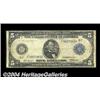 Image 1 : Fr. 864 $5 1914 Federal Reserve Note Fine.
