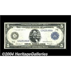 Fr. 869 $5 1914 Federal Reserve Note Gem New.