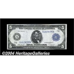 Fr. 870 $5 1914 Federal Reserve Note Very